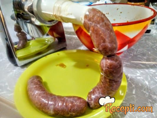 Domaća fina kobasica - Homemade sausages