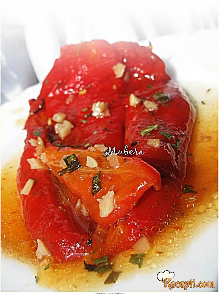 Salata od pečenih paprika (3)
