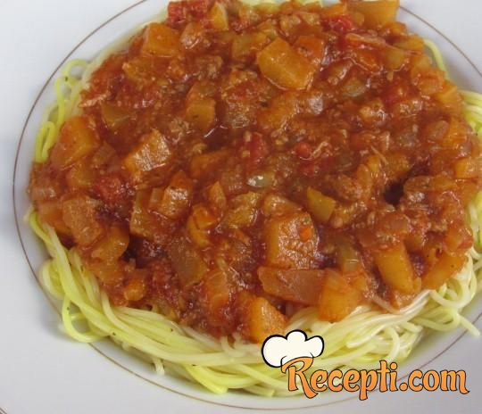 Špageti sa tunjevinom