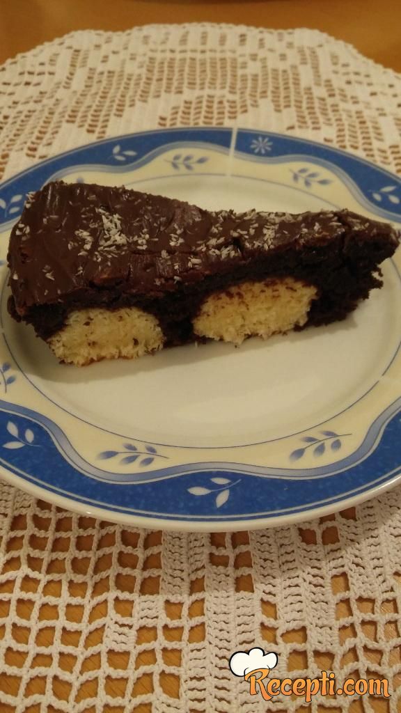 Čokoladna torta sa kokos kuglicama