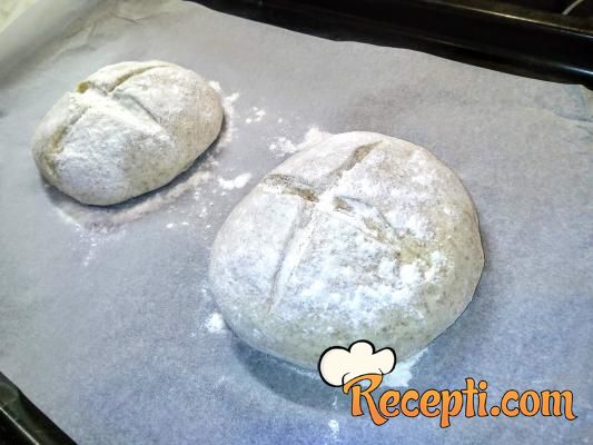 Hleb sa sodom bikarbonom & Baking soda bread