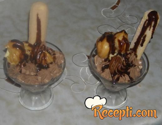 Profiterole kup