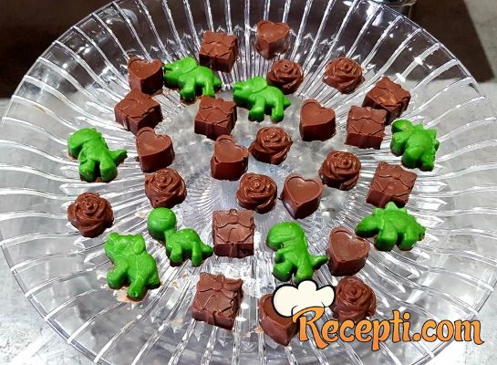 Praline punjene nutelom i plazmom