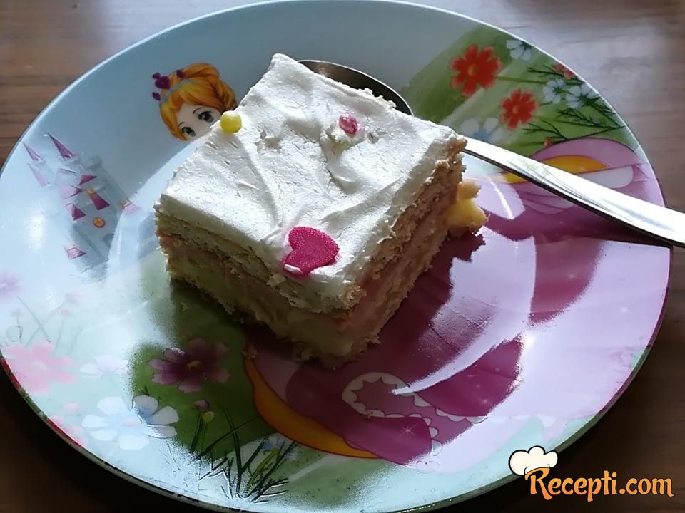 Šarena keks torta