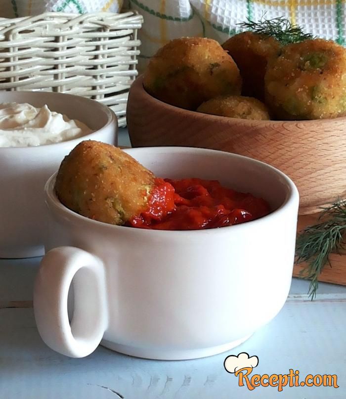 Kroketi od tikvica i parmezana