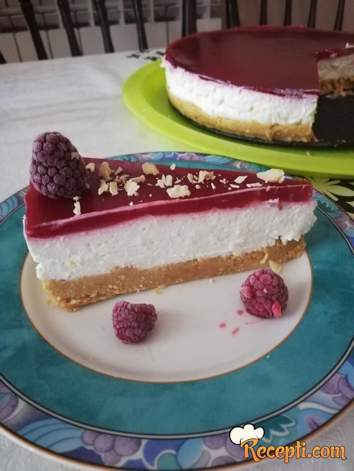 Cheesecake sa malinama