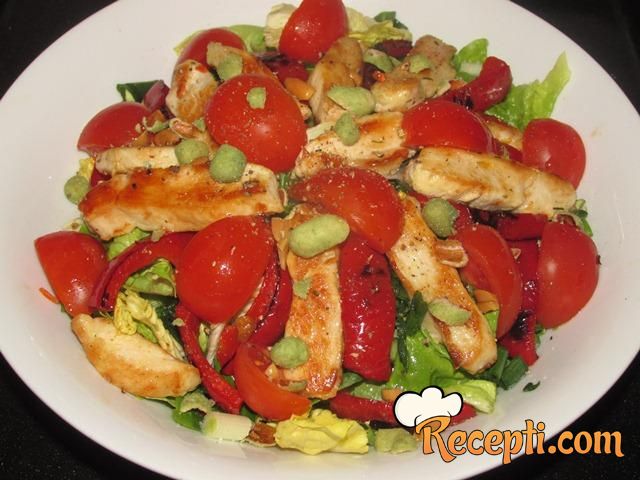 Proljetna salata sa piletinom