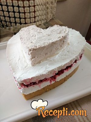Posna torta cheesecake