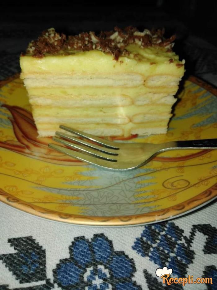 Posna keks torta - Recepti.com