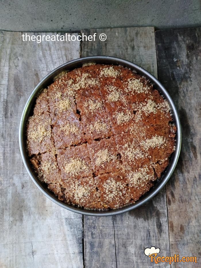 Baklava kolač, posni kolač na vodi