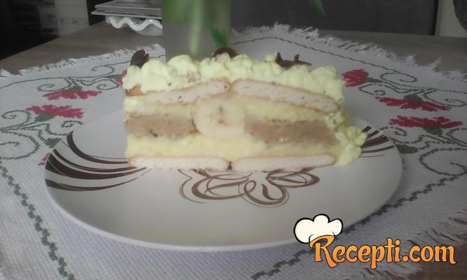 Torta s bananama