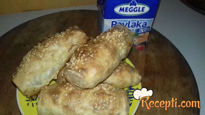 Rolnice od gotovih kora sa Meggle pavlakom za kuvanje