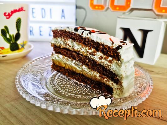 Čoko-moko torta (brza, laka, ukusna, jeftina)