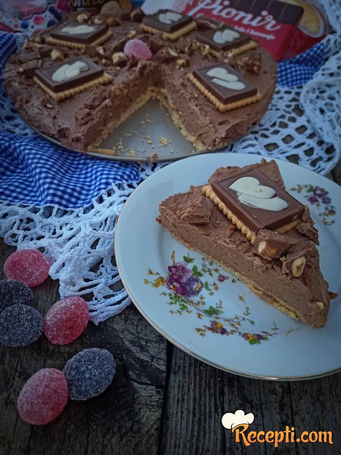 Kremasti čokoladni tart