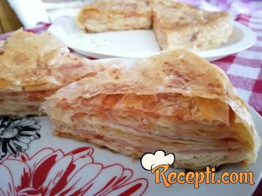 Sočan pizza burek