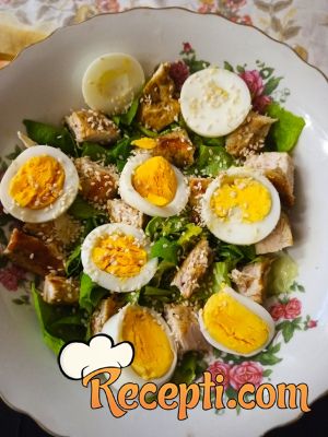 Zdrava obrok salata