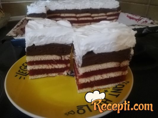 Višnja, griz čoko kocke