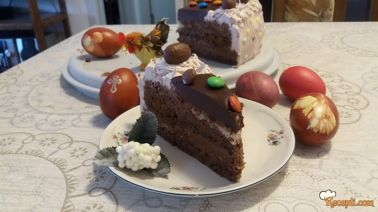 Čokoladna Uskršnja torta