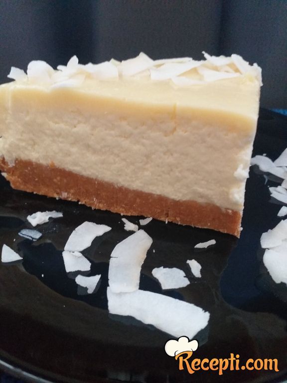 Kokos cheesecake