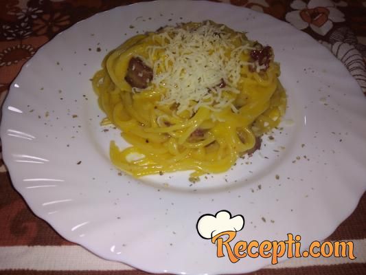 Pasta carbonara