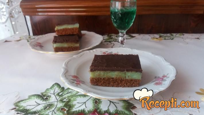 Pepermint kocke