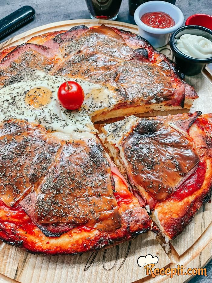 Pizza sa testom bez nadolaženja