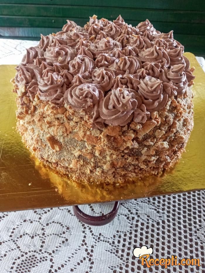 Čoko lešnik torta (2)