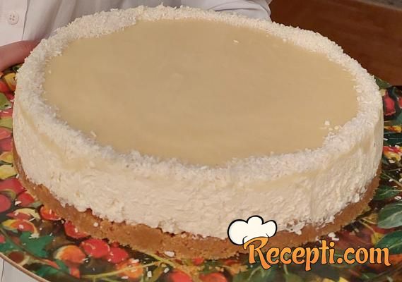 Kokos cheesecake