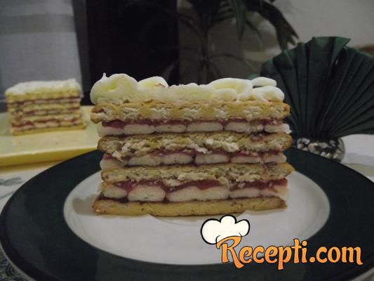 Posna kapri torta