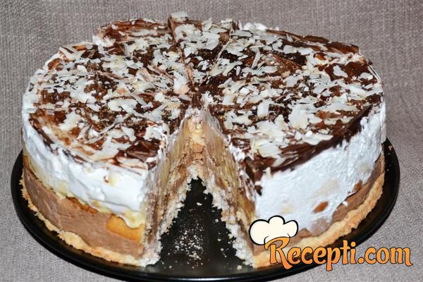 Rafaelo eurokrem torta