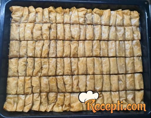 Božićna posna baklava