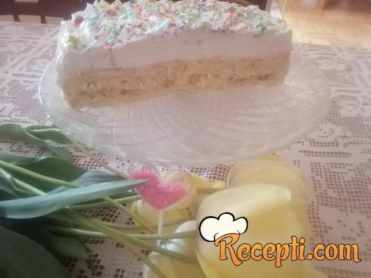 Brza torta sa bananama