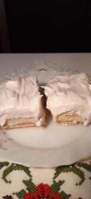 Griz kocke sa belom čokoladom