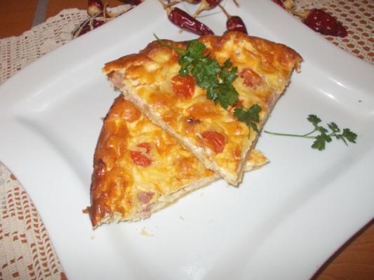 Pekorino pita sa čeri paradajzem