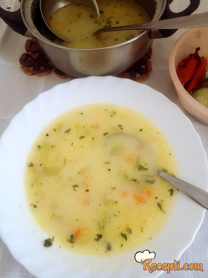 Lagana čorba od povrća