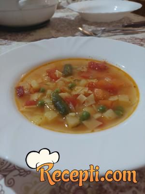 Minestrone supa