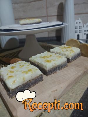 Mak limun kolač
