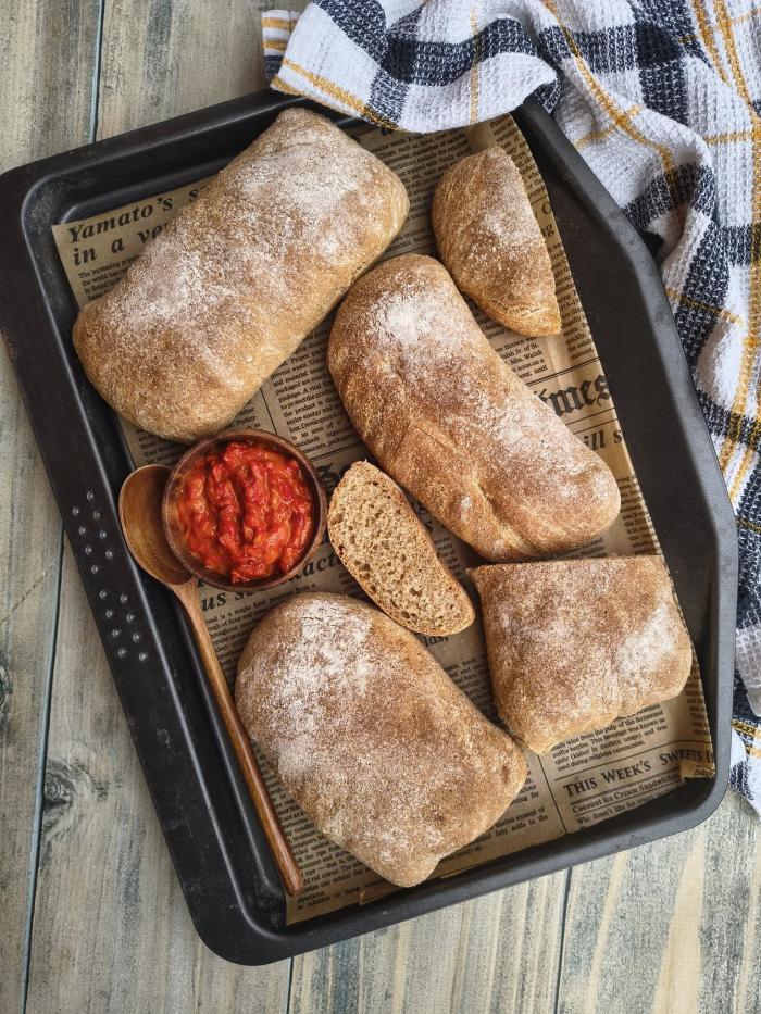 Domaći CIABATTA hleb