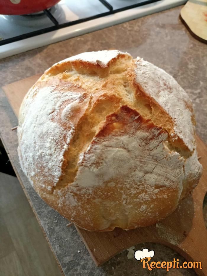 Domaći hleb bez mešenja