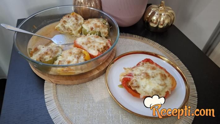 Paprike sa ćuretinom