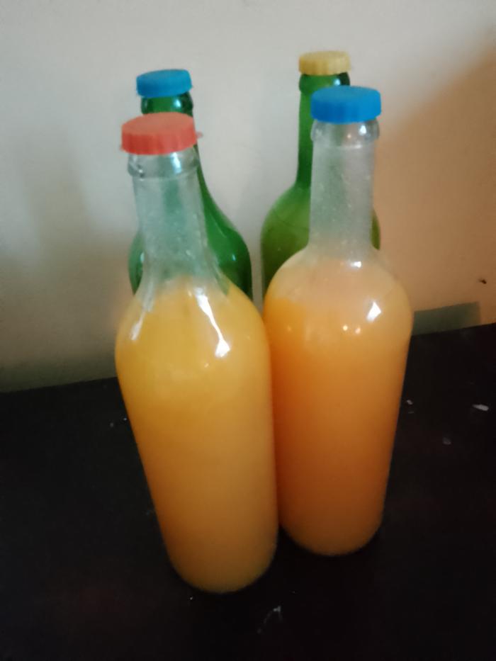 Gusti sok dunja, jabuka i šargarepa