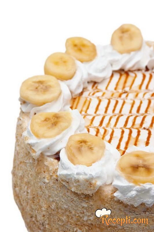 Lagana torta sa bananama