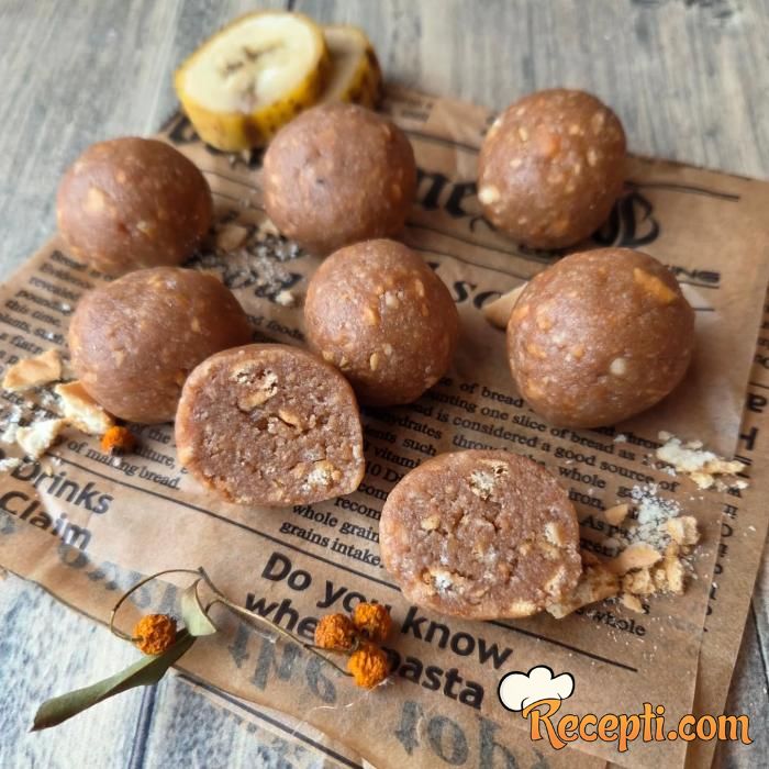 Banana kuglice sa Eurokremom