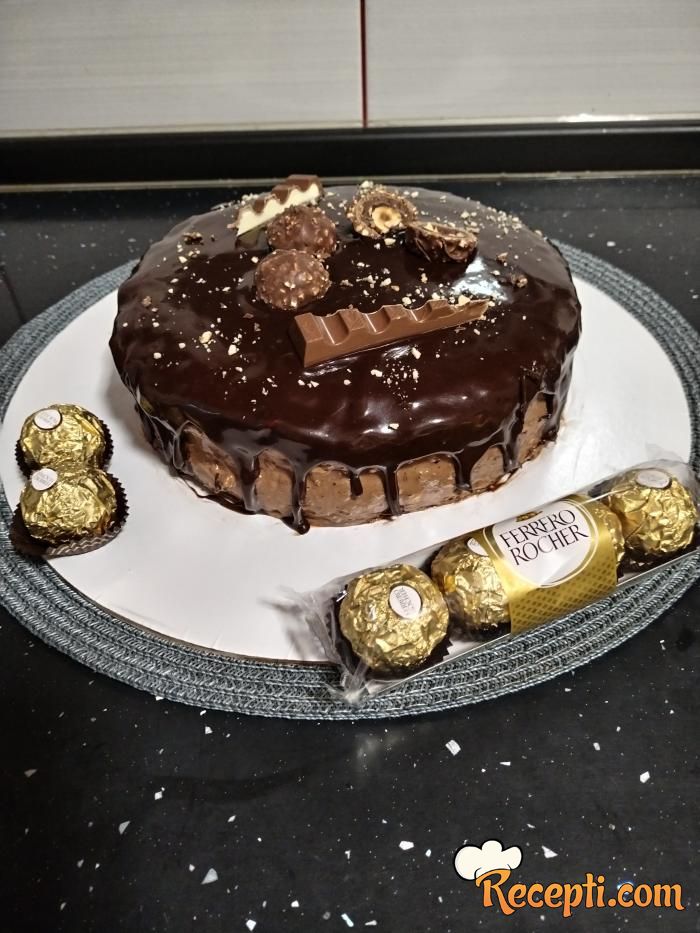 Ferrero rocher torta