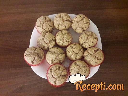 Posni mafini sa džemom i orasima 