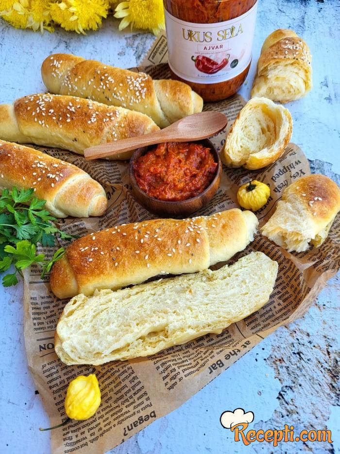 Kifle sa kuvanim testom