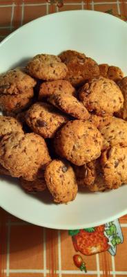 Posni slani keks sa semenkama