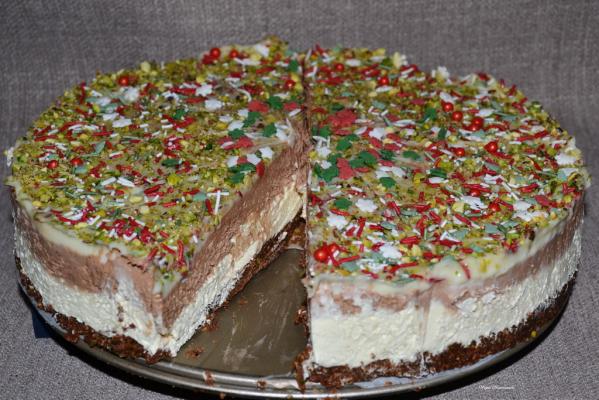 Sladoled torta sa čokoladnim kremama