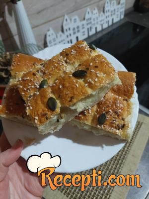 Punjena lepinja sa krompirom