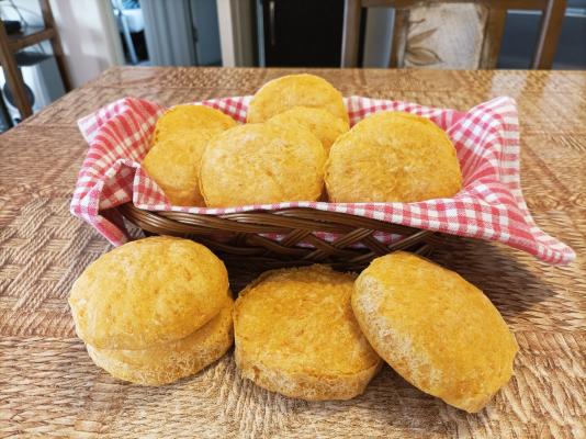 Posne lepinje sa bundevom i batat krompirom